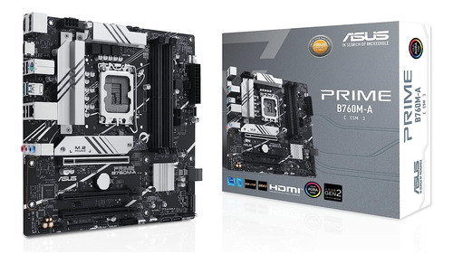 Asus Prime B760m-a Usb 3.2 Gen 1 Type-c Aura Sync