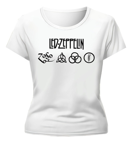 Remera Led Zeppelin Conciertos Liverpool Dama