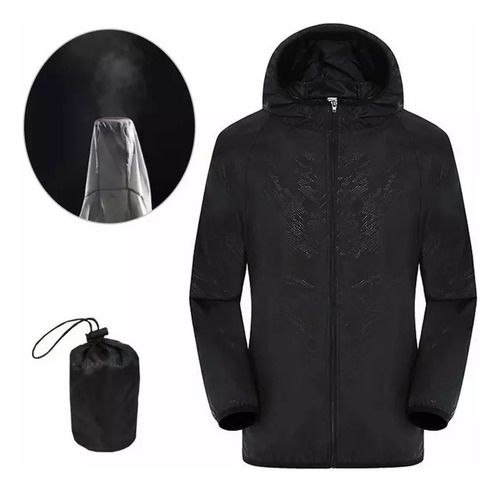 Chaqueta Cazadora Rompevientos Deportiva Semi Impermeable