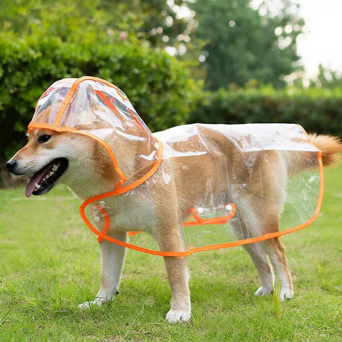 Ropa Pilot Abrigo Impermeable Para Paseos Mascotas - Talle L