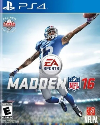 Madden Nfl 16 Ps4 Fisico Original Nuevo Ps4 