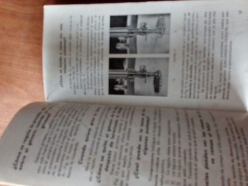 Antiguo Libro De Instrucciones Maquina Coser Refrey Manual (Usado)