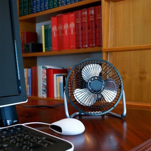 Ventilador Potente 6 Alta Velocidad Escritorio Oficina Hogar