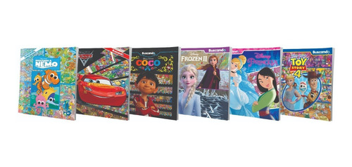 Clarín Colección Buscando A Disney Set 1 De 5 Libros
