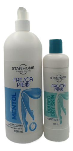 Frescapie Mentol 930ml + Diabec Dry Skin 300ml /2pzs