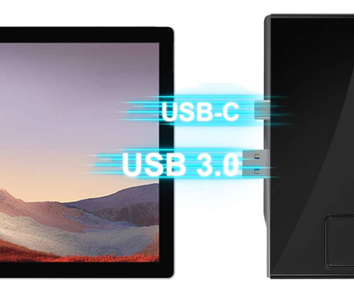Zh Sroje Dock Hub Surface Pro 7, Adaptador 7 Em 2 Para