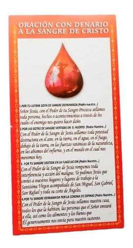 Imagen 5 de 6 de Kit Rosario Y Libro Coronilla A La Sangre De Cristo