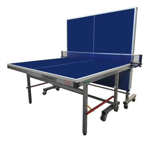 Mesa de ping pong 1PingPong T25 fabricada en MDF color azul kia