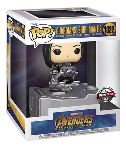 Kit Funko Pop Ship Star Lord Quill 1021+ Mantis 1022 Special