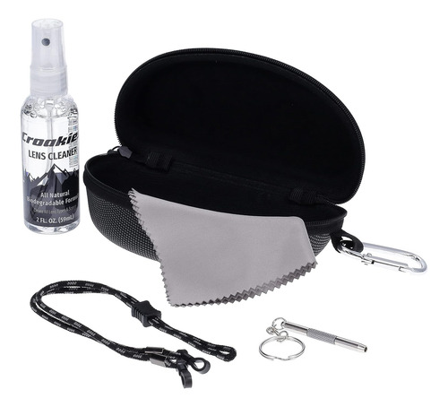 Croakies Kit De Cuidado De Gafas Con 1 Limpiador De Lentes T
