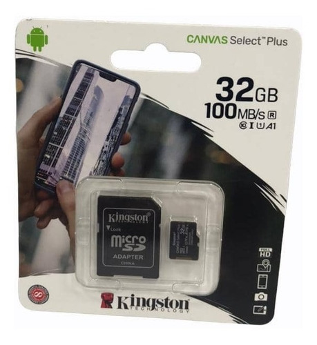 Imagen 1 de 6 de Memoria Sd Hd Kingston 32gb Clase 10 Original Sellado