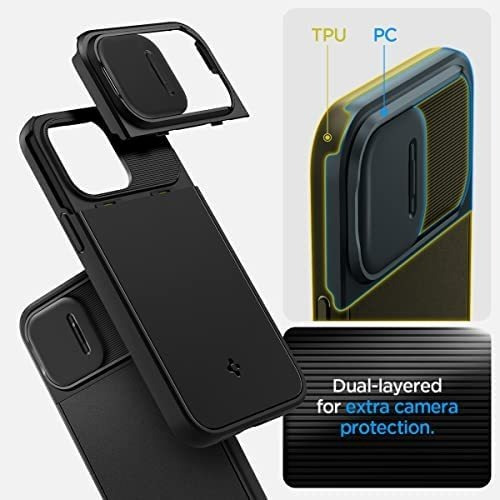 Imagen 4 de 8 de Funda Spigen Optik Armor Mag Para iPhone 14 Pro Max