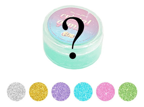 Imagem 2 de 3 de Slime Com Glitter Cristal Gems - Fun