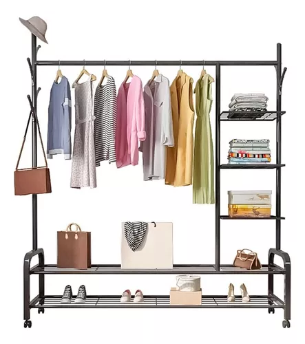 Perchero De Organizador Para Ropa Rack Closet | Envío gratis