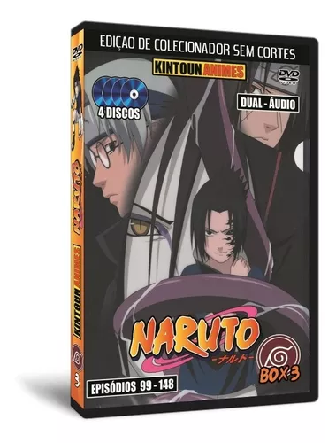 Coleção de DVDS Naruto Classico e Naruto Shippuden + Filmes e Ovas