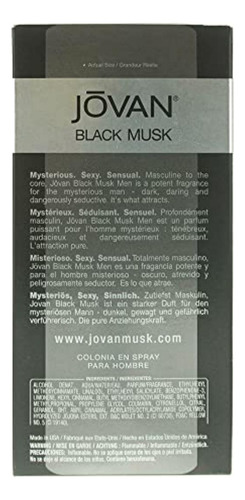 Jovan Black Musk By Jovan For Men 3 Ounce Cologne Spray