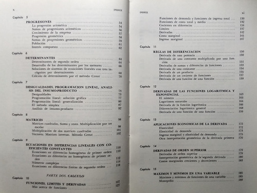 Matemática Y Estadística Para Economistas, Tintner-millham (Usado)