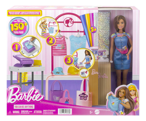 Barbie Profesiones Set De Diseñadora De Modas Mattel