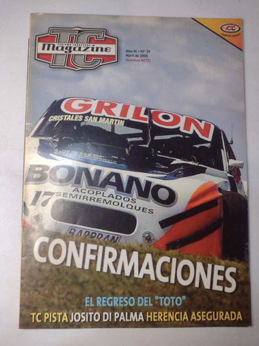 Revista Magazine Tc Nº29 Abril 2005 (Usado)