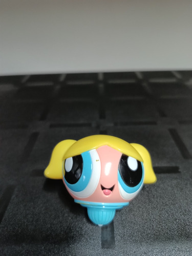 The Powerpuff Girls Bubbles Spin Top 2003 Kelloggs Cereal