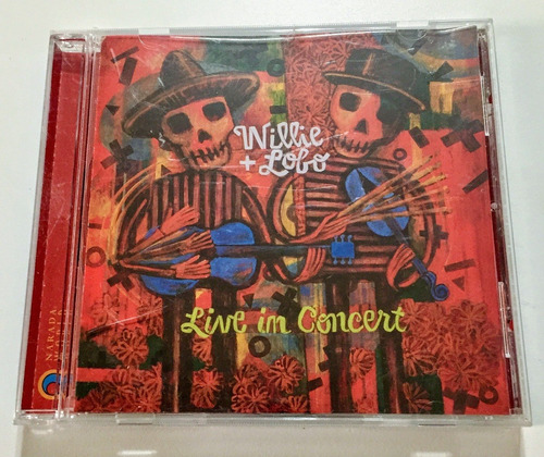 Cd Willie + Lobo In Concert 2001 Narada Importado