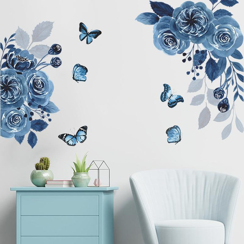 Pegatinas De Pared Con Flores, , Diseño De, Papel Tapiz