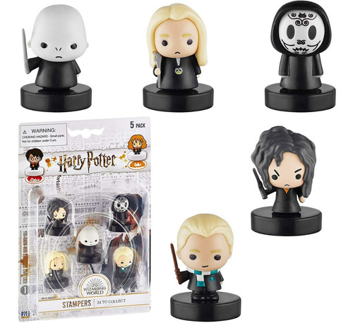 Imagem 2 de 6 de Conjunto Com 5 Carimbos Comensais Da Morte - Harry Potter