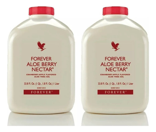 2 Forever Aloe Berry Nectar Jugo Sabila 100% Natural Gastrit