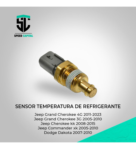 Sensor De Temperatura Jeep Commander Xk 2005-2010