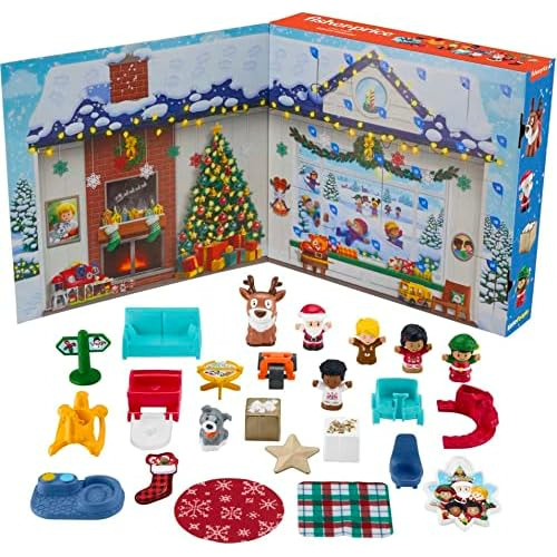 Little People Advent Calendar, Christmas Playset, 24 To...