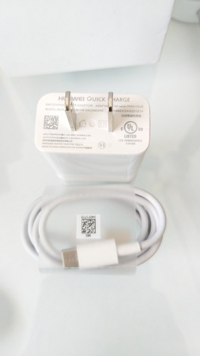 Imagen 4 de 5 de Cargador Quick Charge Huawei P30 Lite Tipo C 100% Original