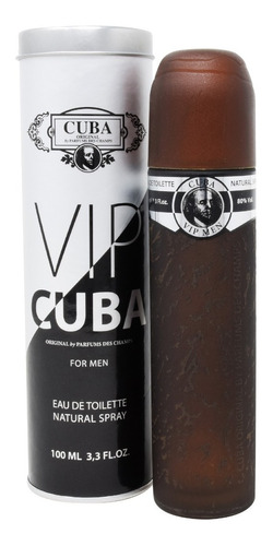 Perfume Vip De Cuba Hombre 100 Ml Eau De Toilette
