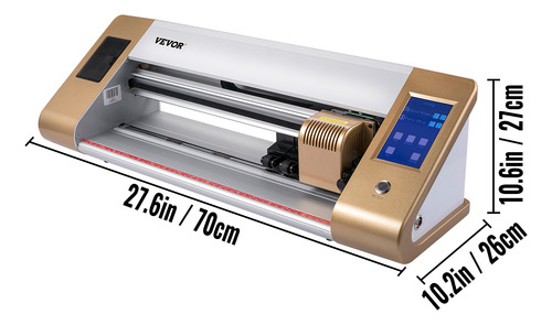 Vevor Plotter De Corte 450mm Máquina Cortadora De Vinilo