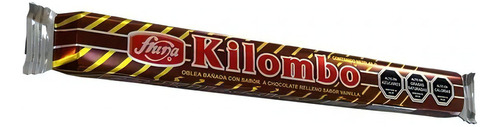 Obleas Chocolate Kilombo Relleno Vainilla De 20 Unidades
