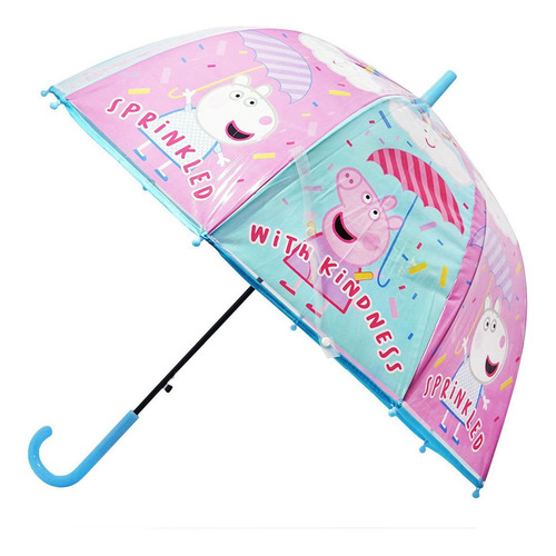 Paraguas Infantil Lluvia Original Peppa Pig