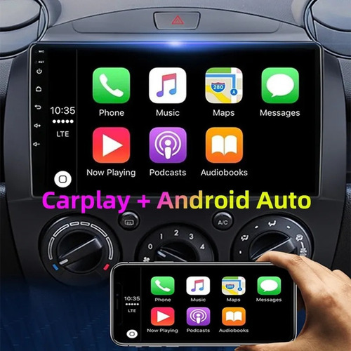 . Estéreo De Pantalla Android Mazda 2 2007-2014