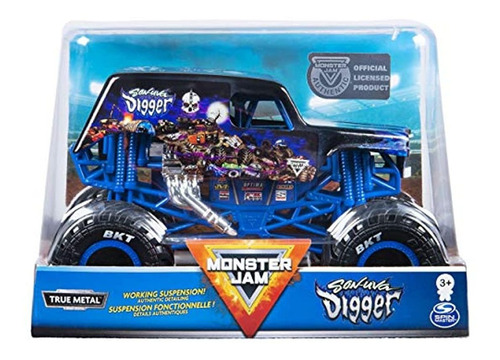 Monster Jam Son-uva Digger Oficial 1:24 Escala