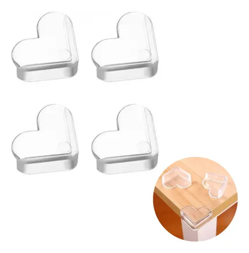 comprar Protetor Batente 4 Quina Silicone Adesivo Vidro Canto Móveis