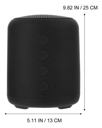 Altavoz Inalámbrico Impermeable Con Ranura Para Tarjetas Par