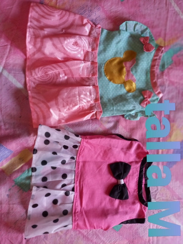 Imagen 4 de 4 de Ropa Para Mascotas Vestidos Talla M