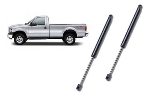 Kit X2 Amortiguadores De Capot Ford F100 Duty / 4000