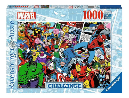 Ravensburger Marvel Avengers Challenge Puzzle - Rompecabezas