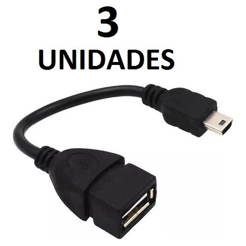 Cable Adaptador V3 Otg Mini Usb A Usb Hembra Orinoco Chery