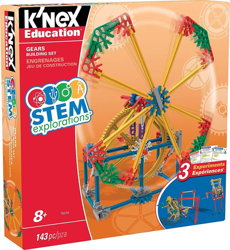 K Nex Exploraciones Educacion Madre Engranajes Construc...