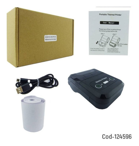 Imagen 3 de 5 de Impresora Térmica Mini Portable Bluetooth Mod.bt58 Series*