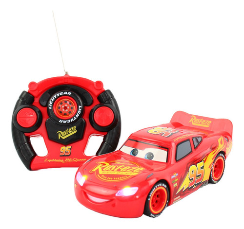 Coche Radio Control Rayo Mcqueen Cars3 18cm Juguete Niños 