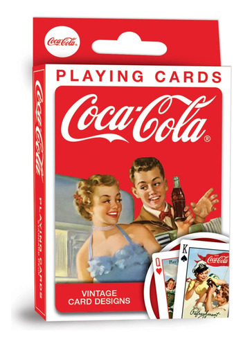 Masterpieces Family Games Coca-cola Vintage Ads - Baraja D