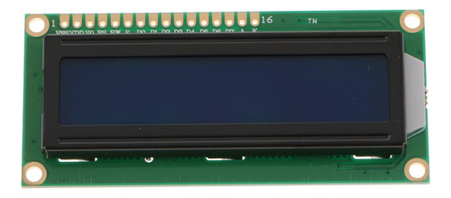 Módulo De Pantalla Lcd 16x2 Para Sobre Fondo Azul 3.3v