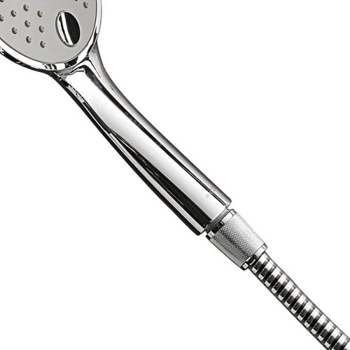 Juego De Ducha Con Flexible Plastico Cromo Afj