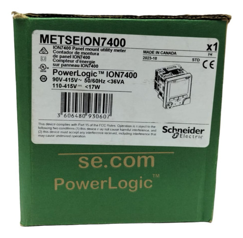 Schneider Metseion7400 Power Logic